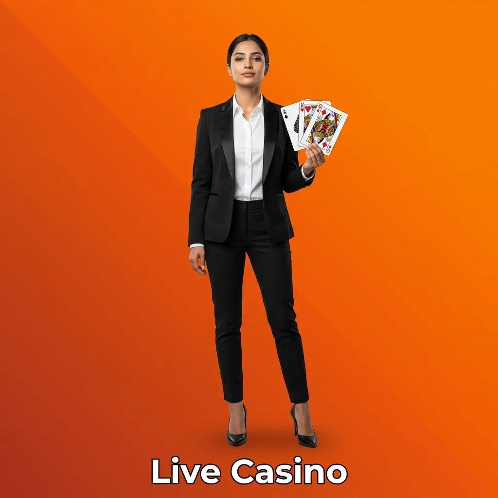 Krikya live casino with professional dealers streaming baccarat, roulette, blackjack, and card games in real time