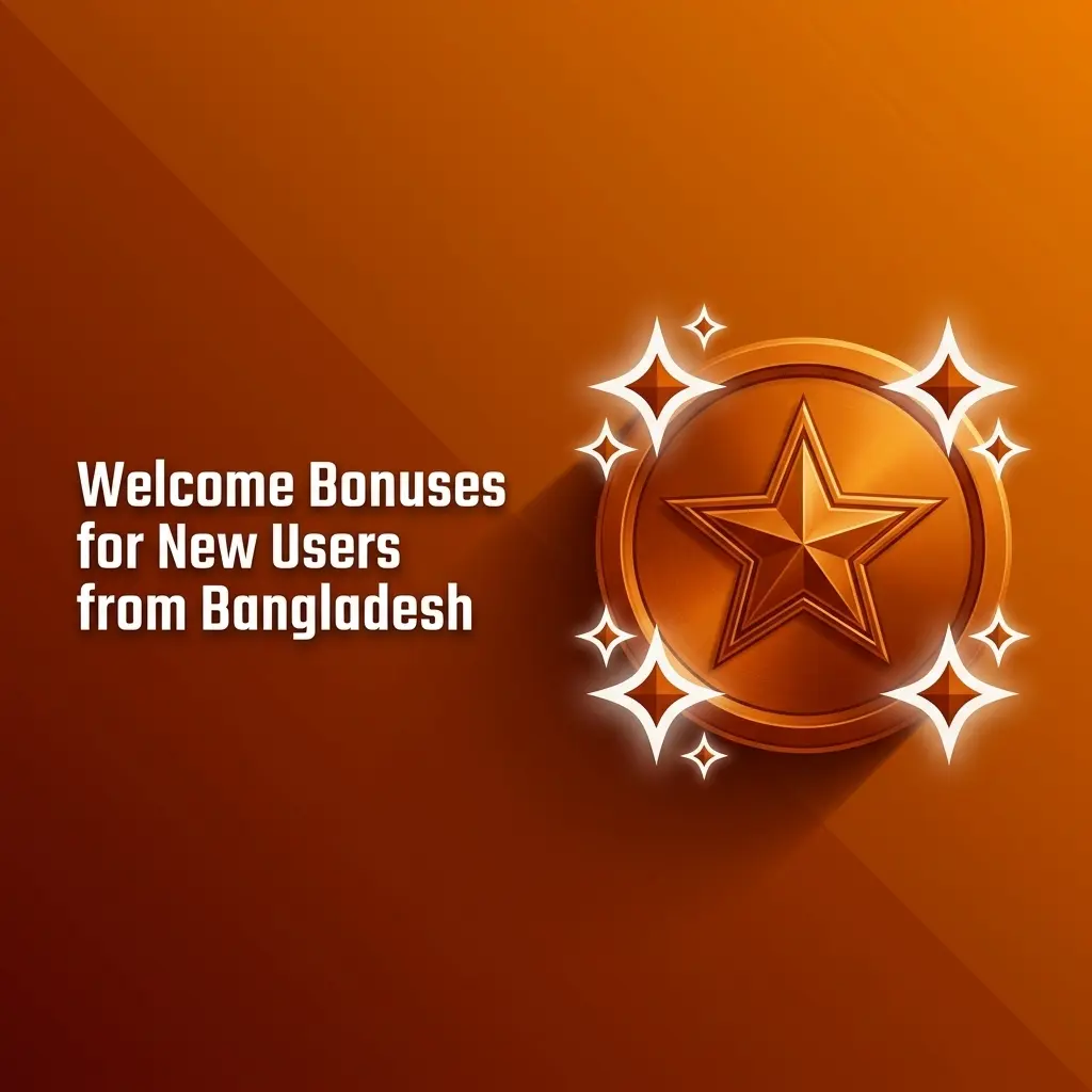 New user welcome bonuses in Bangladesh for casino and sports betting after first deposit registration